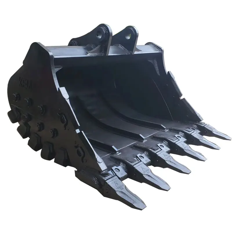 customized size construction equipment heavy duty excavator rock bucket