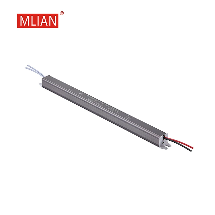 led power supply 12v 24v 18w 24W 100W 120W  Super Slim long strip light box led tube driver for mirror light SMPS