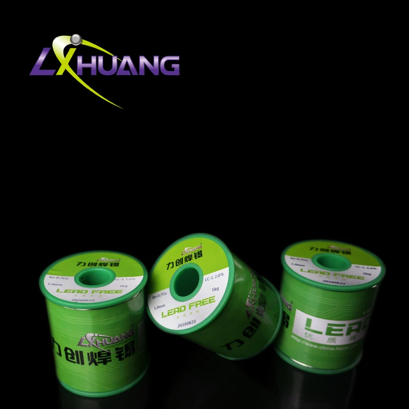 Factory supply 95% tin 5% antimony solder wire lead free high temperature soldering wire 2% flux cored welding wire