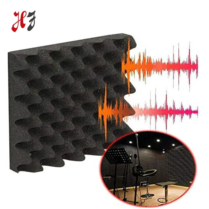 Индивидуальная Звукопоглощающая губка в форме яйца, звукостойкая губка желтого цвета