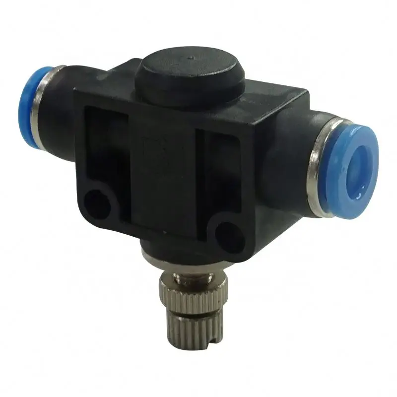 XMC Throttle Valve Air Pressure Flow Hand Valve Pneumatic Fittings Connector Pneumatic Components Rapid Push Pipe Fitting