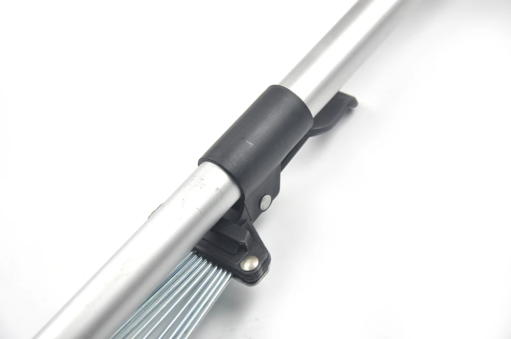 
Adjustable Aluminum Tube Handle Garden Leaf Rake Lawn Rake 