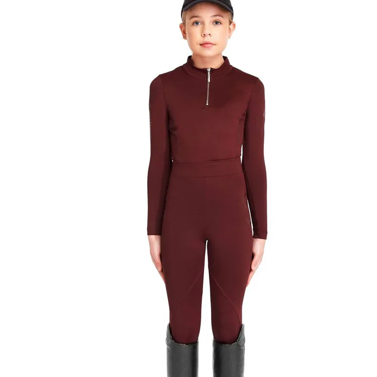 
Equine Kids Horse riding shirt Young People equestrian equipment horse clothing tops 