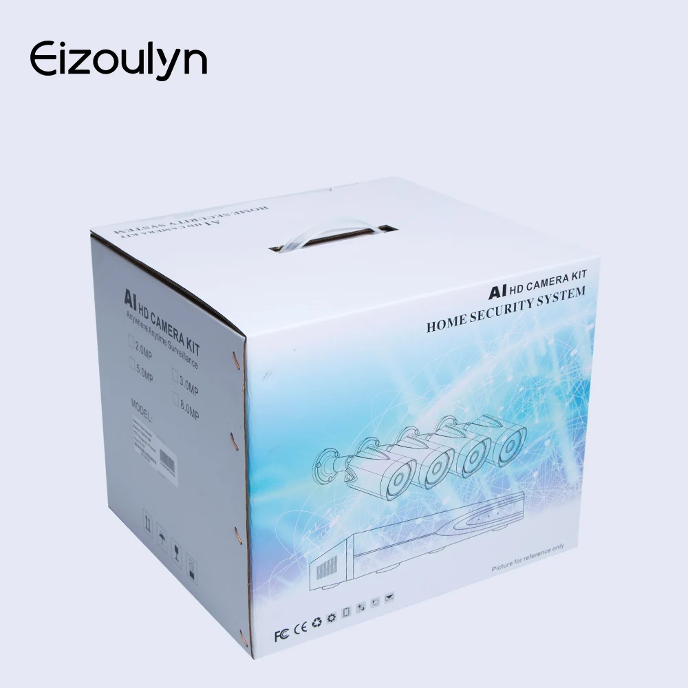 Eizoulyn 1TB/2TB/3TB/ 4TB/6TB/8TB/10TB Surveillance Class Hard Drive From WD Purple HDD For NVR