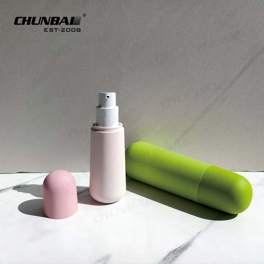 custom biodegradable round face serum mini pmu cosmetic jars