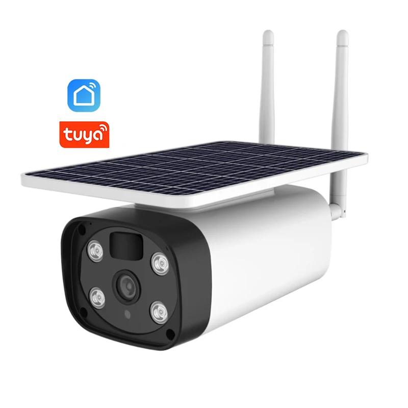 Tuya Smart Life app  CCTV Outdoor Waterproof 1080p solar camera with battery inside