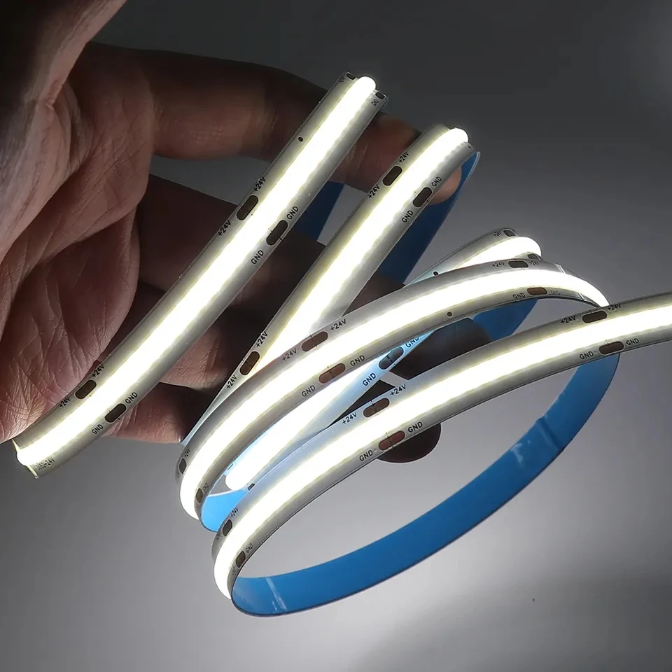 Genuine Vehicle 12V Outdoor Decorative Lighting System Camper Van accessories 480LED/Meter RV part Flexible Adhesive Strip Light