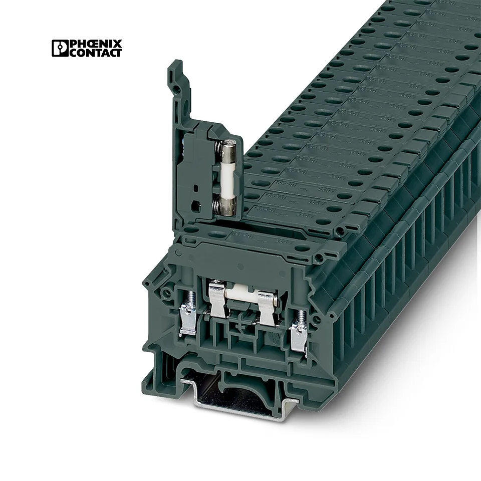 3246418 TB 4 HESI (5X20) I  TB Fuse terminal block Phoenix Din Rail screw Terminal Block