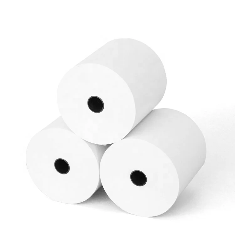 80x70mm Excellent Quality Thermal Roll Paper cash Register for Supermarket and Bank