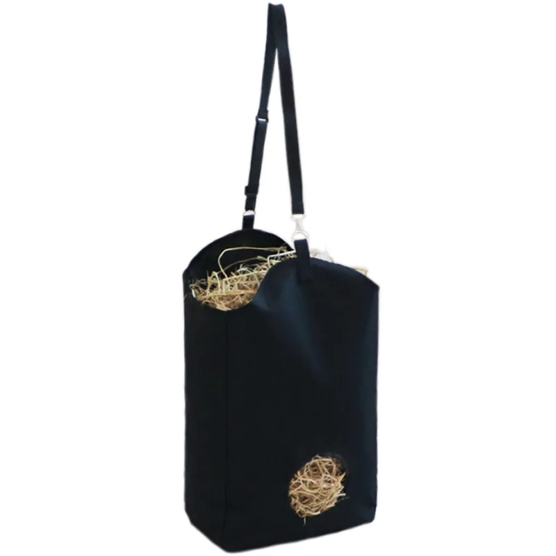 2023 New Design go out slow feeding horse hay bags stable large bags convenient horse straw bags