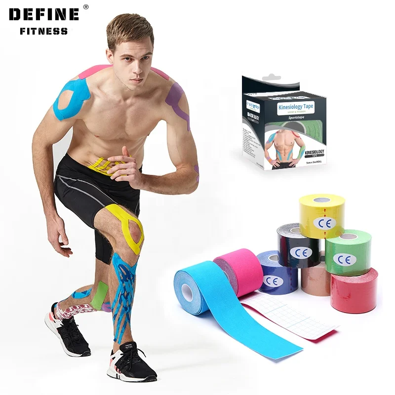  Кинезиологическая лента Define-Sports спортивная для