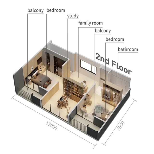 Microprocessor Resort Hotel Modern Modular Prefab Houses Container House