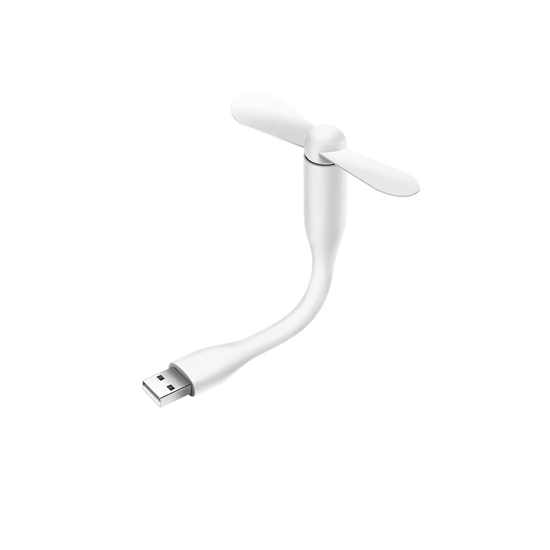 Mini Portable Power bank Powered USB Fan Support Logo Print