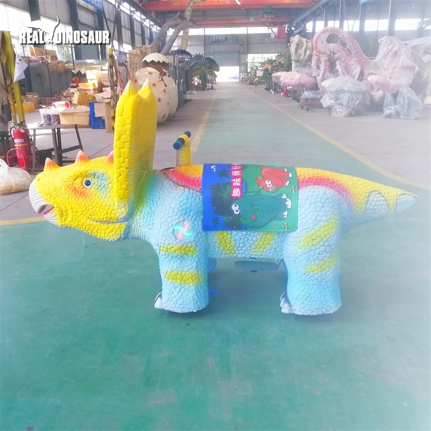 Remote Control Car Amusement Park Products Ride on Dinosaur
