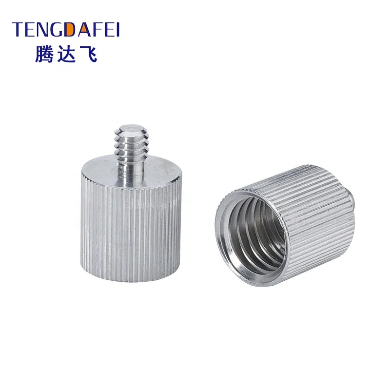 5/8 Female to 1/4 Male Laser Level Tripod Threaded Adapter Camera Tripod PTZ Screw