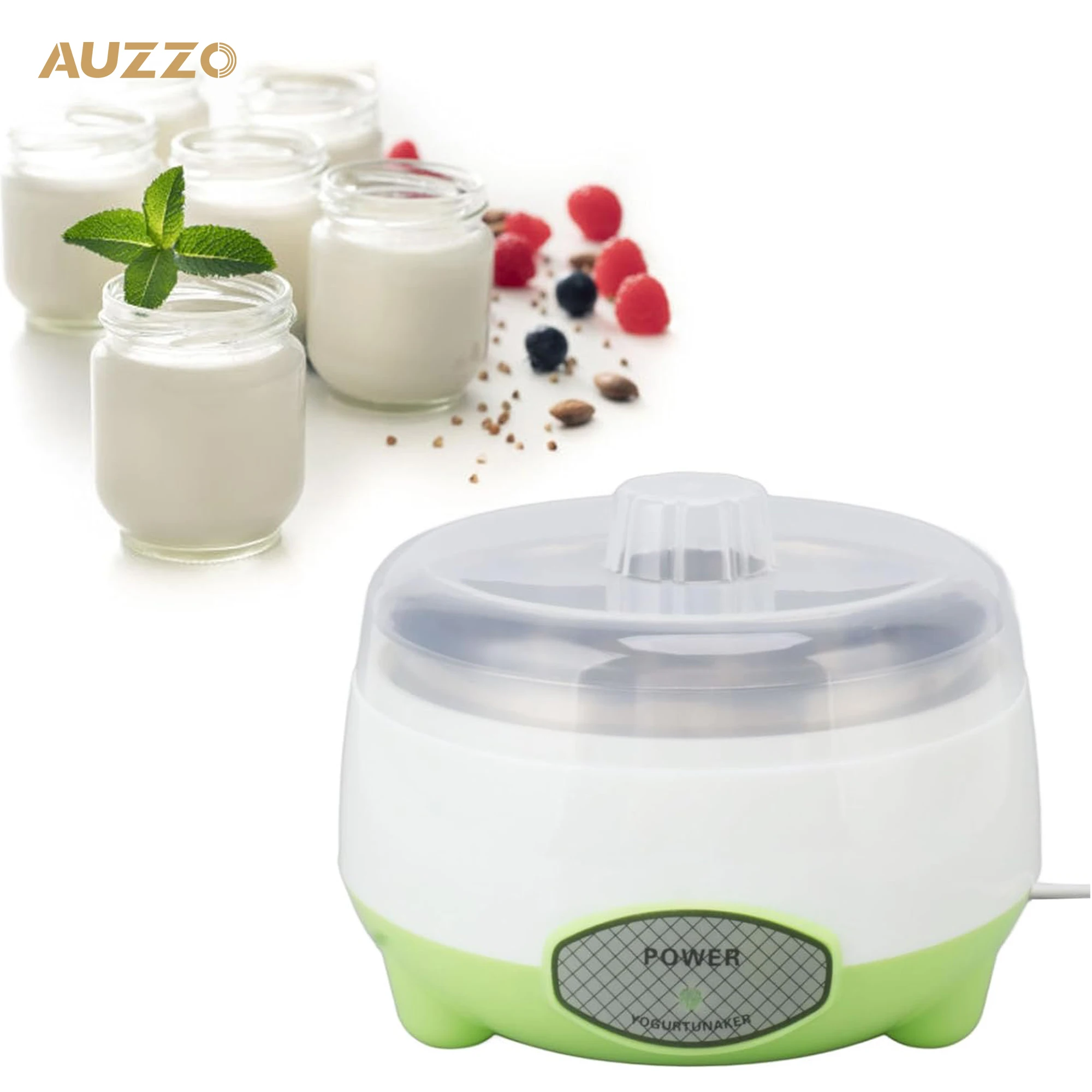 220v 1l Electric Automatic Yogurt Maker Machine Yoghurt Diy Tool Plastic Container Kitchen Appliance Yogurt Maker