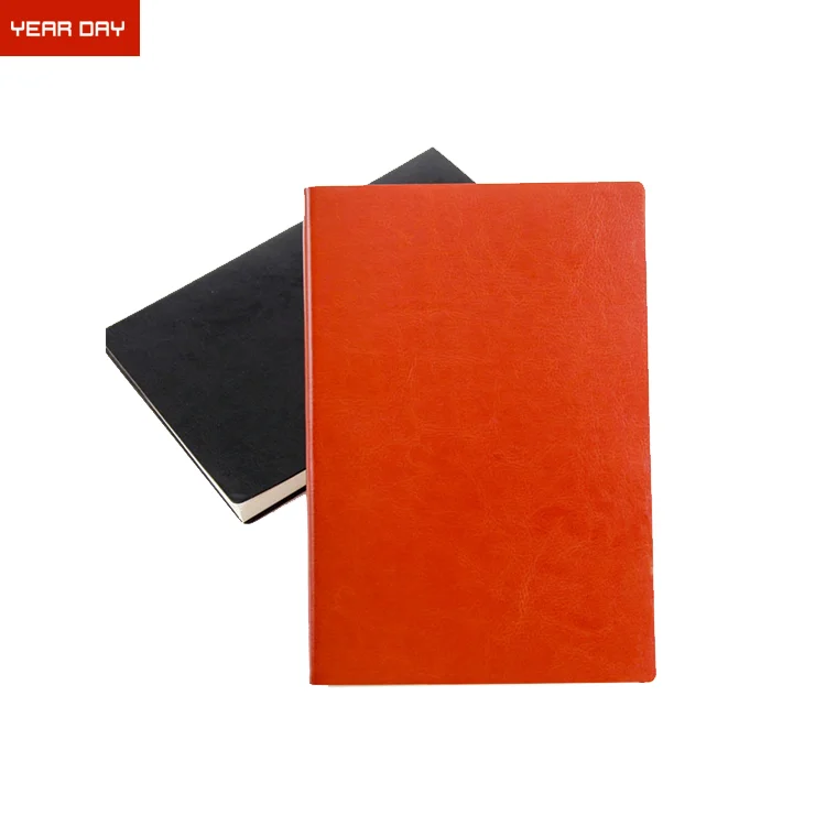 Wholesale Custom A5 with Elastic Strap Pu Journal Diary Notebook Printed Brand Logo Diary Notepad Note Book PU Leather Notebook