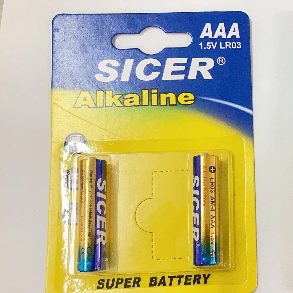 Длительный срок службы 1 5 v aaa um4 lr03 № 7 щелочной аккумулятор пульта дистанционного