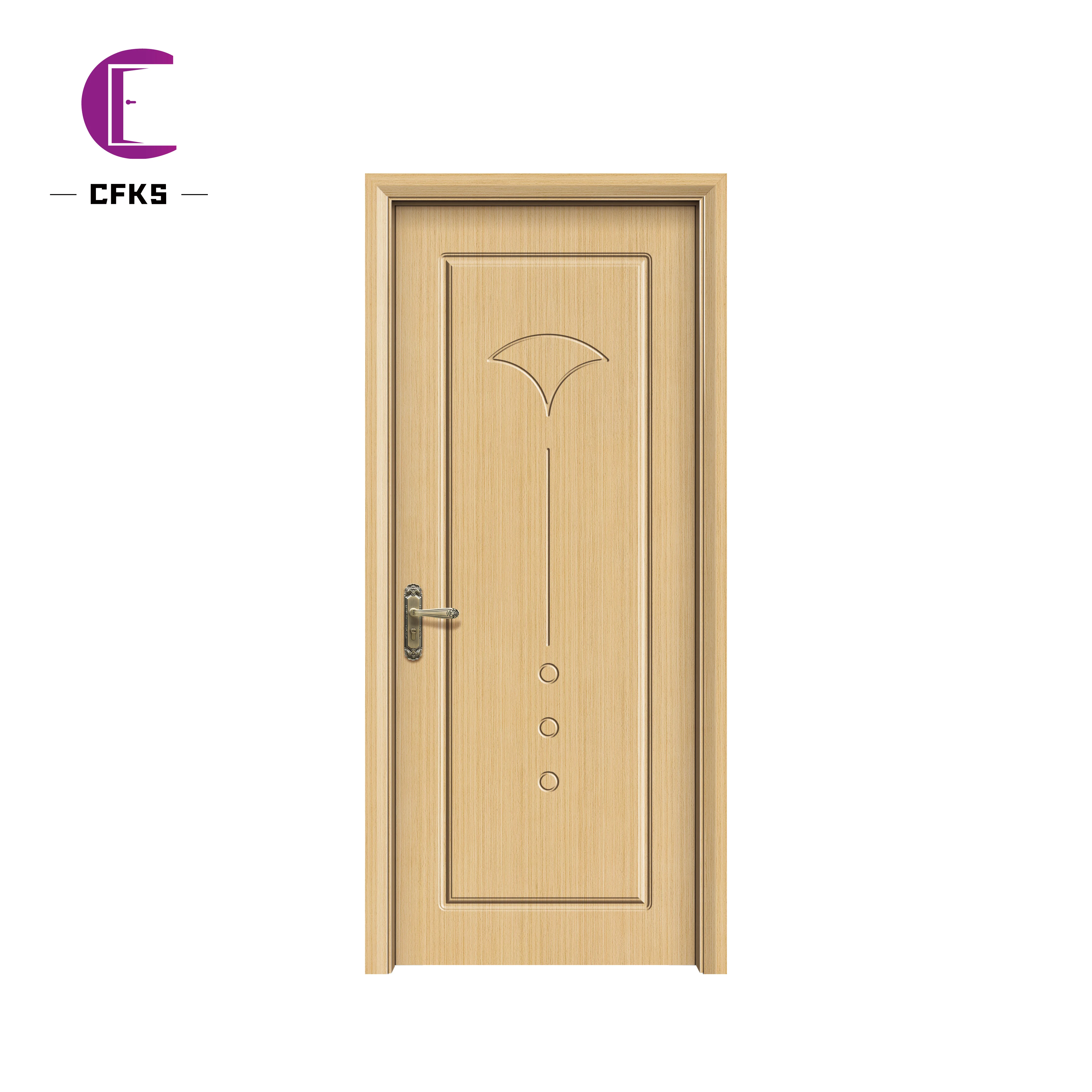 Waterproof WPC Door Panel ABS/PVC/WPC door skin china door manufacture
