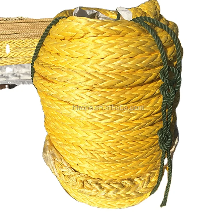 Hot selling 8 strand uhmwpe rope marine equipment boat parts marine hardware