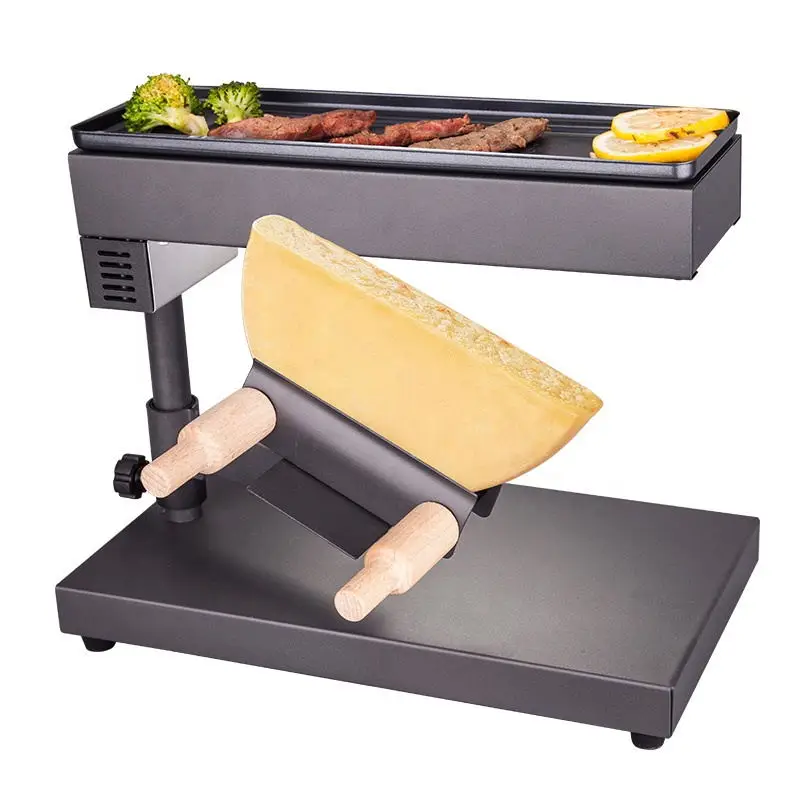 600 Вт электрическая машина для приготовления сыра с грилем raclette сверху