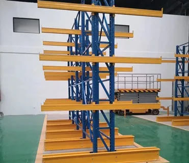 Горизонтальная стойка для хранения кабелей из листового металла