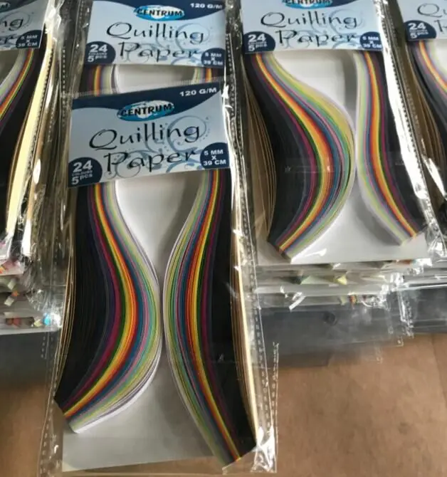 Hand Made Quilling Paper