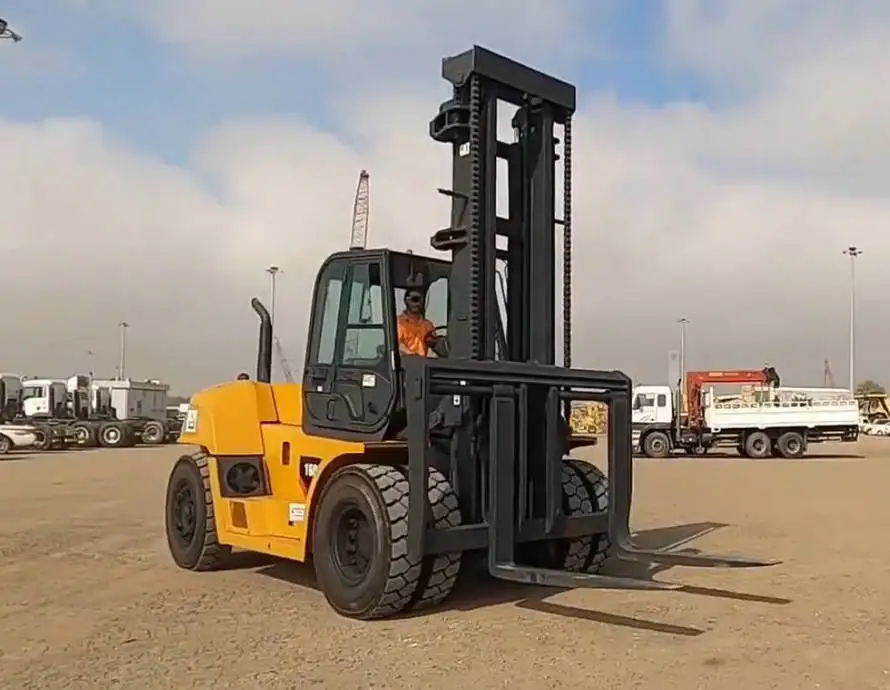 16 Ton forklift Original Japanese DP160 Used Diesel forklift for sale