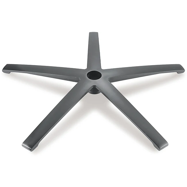 Furniture Parts for Office Chair Use Swivel Chair Legs Parts Base  Aluminum 5-Star Chair base