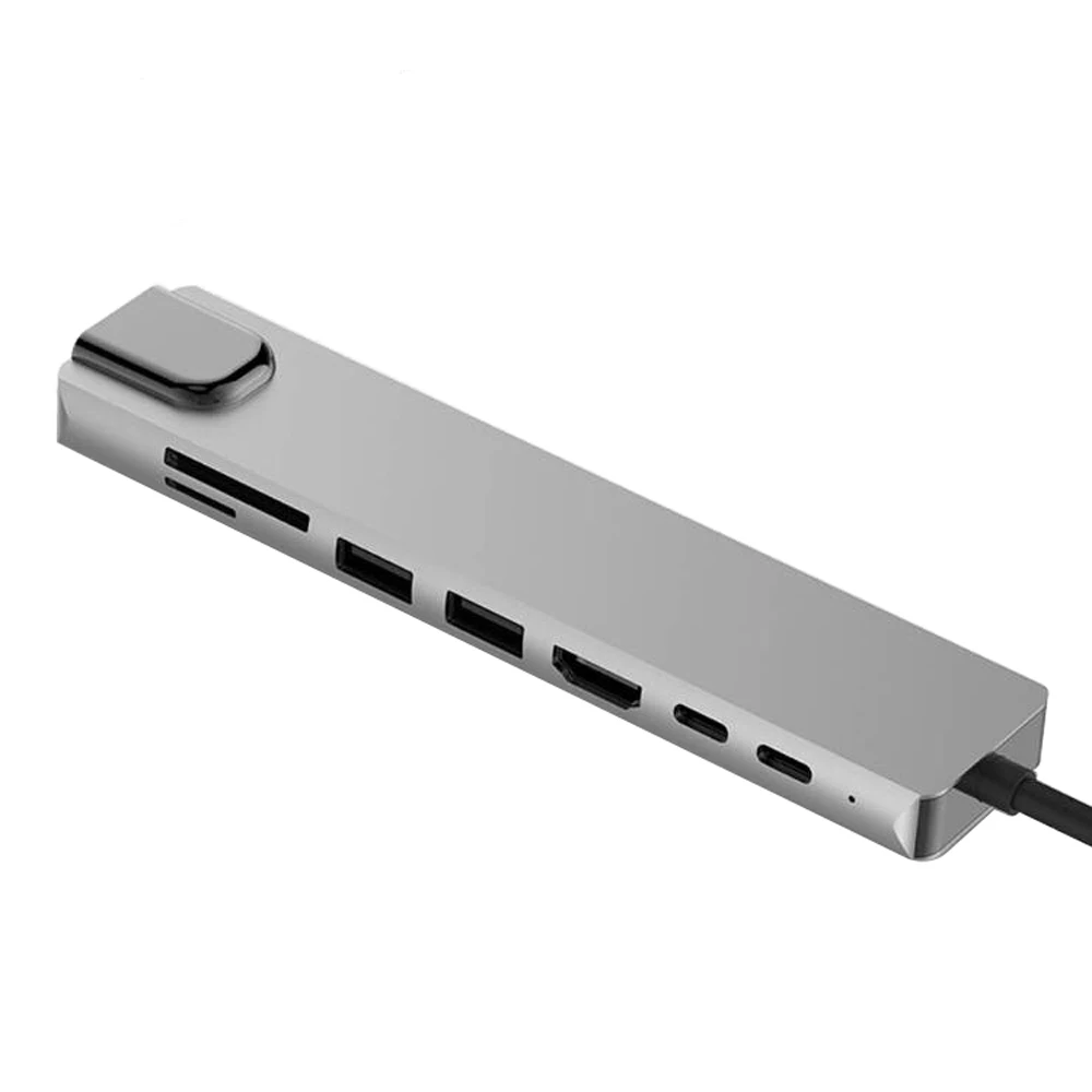  SIPU amazon Лидер продаж 2019 usb Тип c к hdmi адаптеру 8 в 1 комбинированный