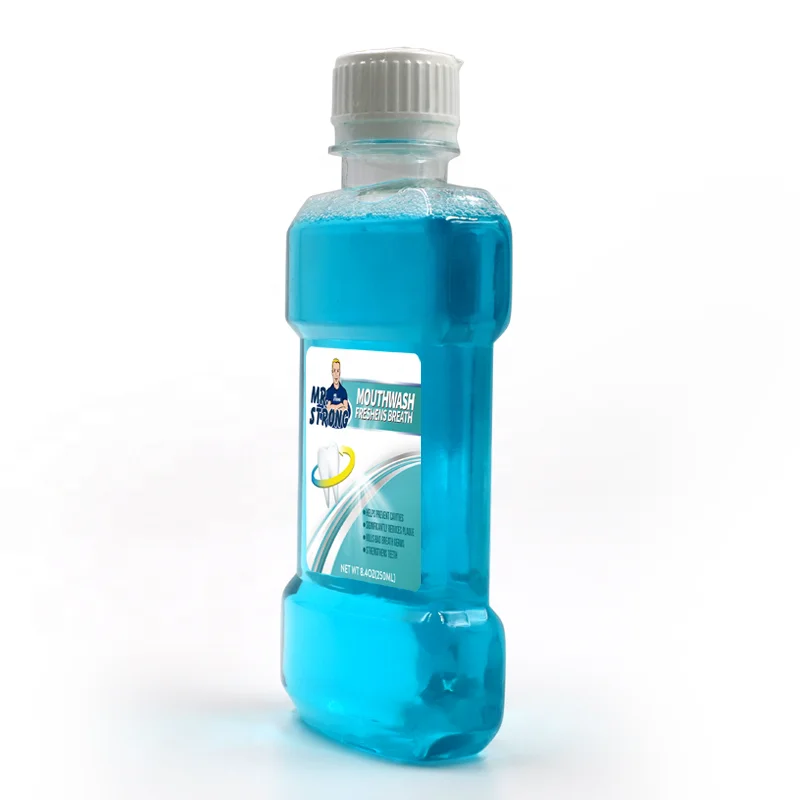 Индивидуальный вкус и цвет для жидкого мытья рта