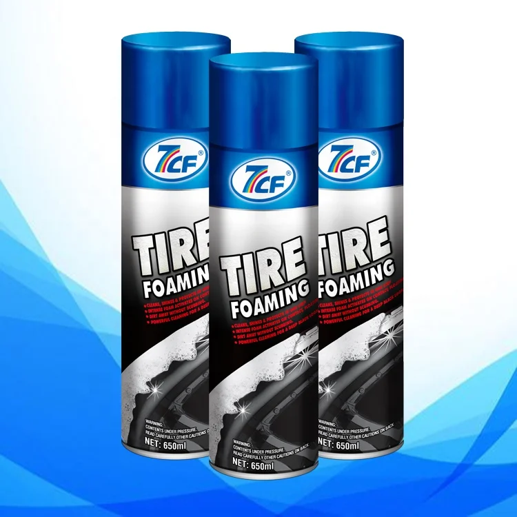 7CF China Automotive Paints Tire Shine Spray