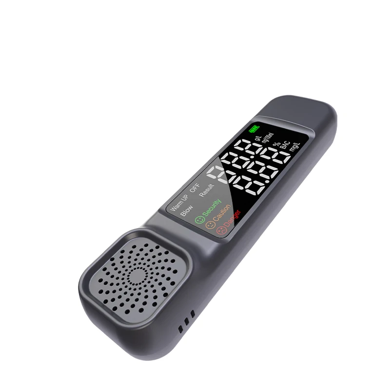 Konheal Factory Customize High End Breath Alcohol Detector Breathing And Measuring Drunk Alcohol Tester
