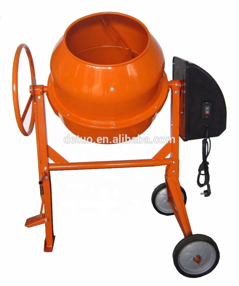 Factory price European standard 550w 140L Concrete Mixer with foot pedal