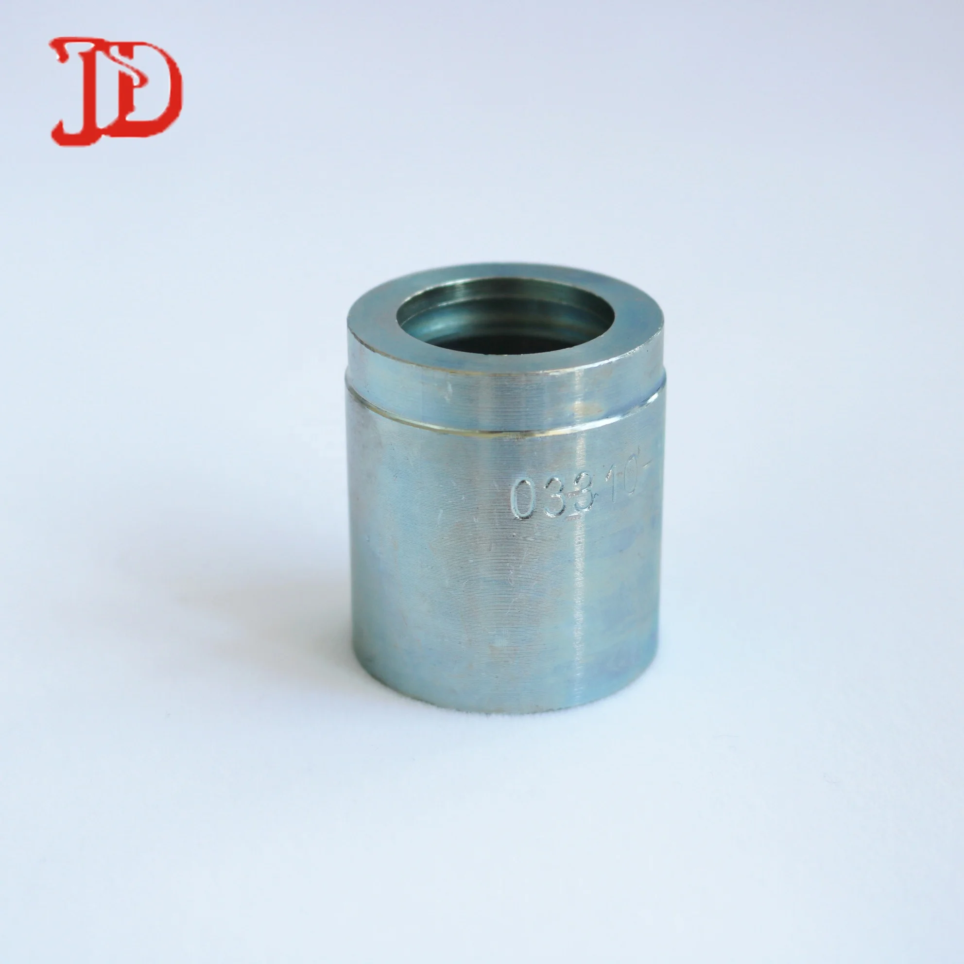 Наконечники из углеродистой стали с цинковым покрытием для гидравлического шланга 03310-06 SAE 100 R2AT /EN 853 2SN