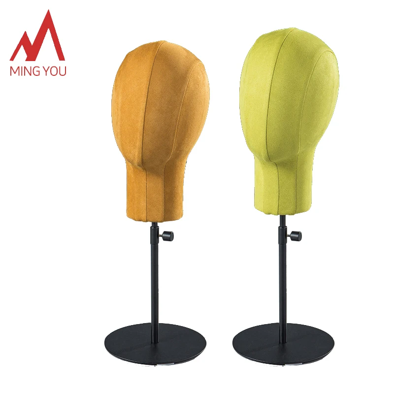 Mannequin Head Model Wig Display Stand Tabletop Hat Display Rack Wig head mannequin