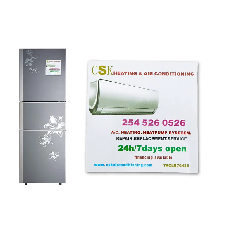 Магнитная визитная карточка на заказ, магнит на холодильник