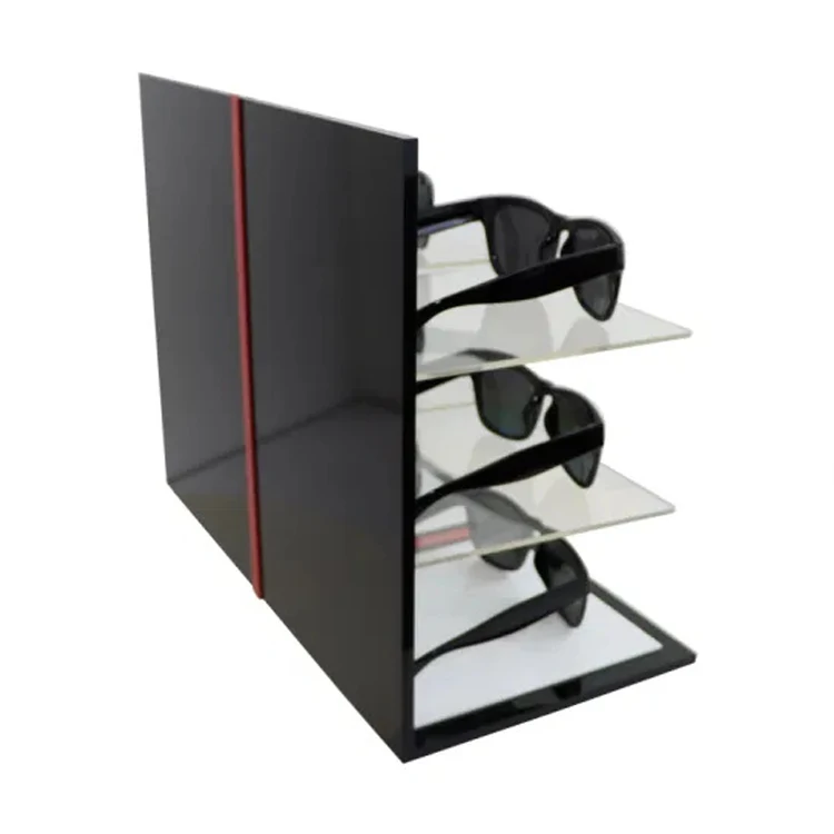 SHP Custom Supermarket Sunglasses Display Rack Holder Glasses Countertop Eyewear Acrylic Display Stand