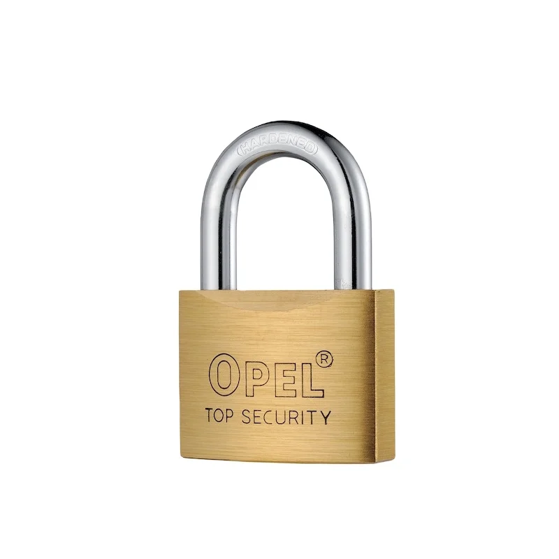 OPEL Combination Polished Globe Brass Poliched Brass Box Padlock Padlock 30mm 50mm 70mm Brass Shackle