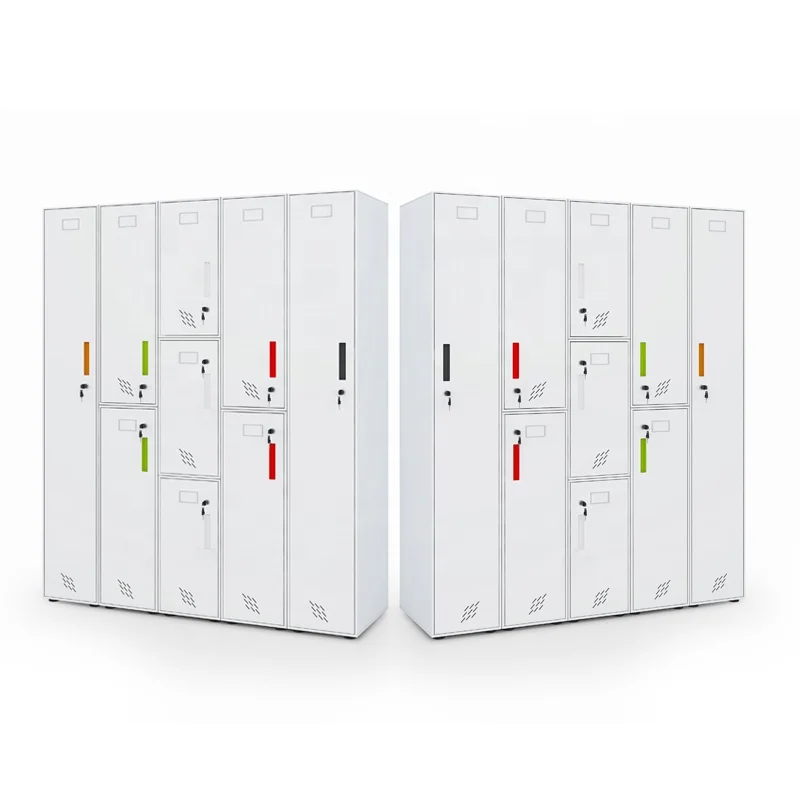 Hot Sale Metal Gym Power Coated Metal Storage Lockers 15 Doors Storage Locker