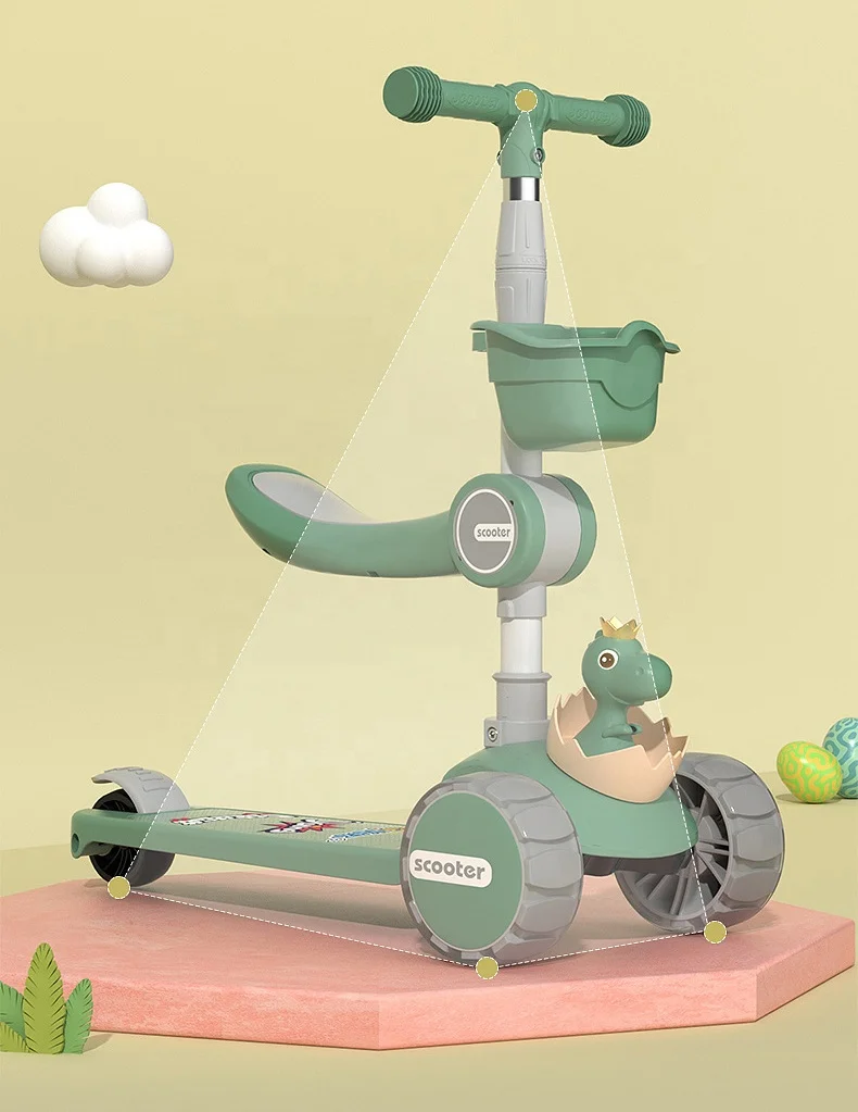 bike baby balance bike walker ride on car toy toys adjustable cheap kid kids scooter 3 wheel foot scooter