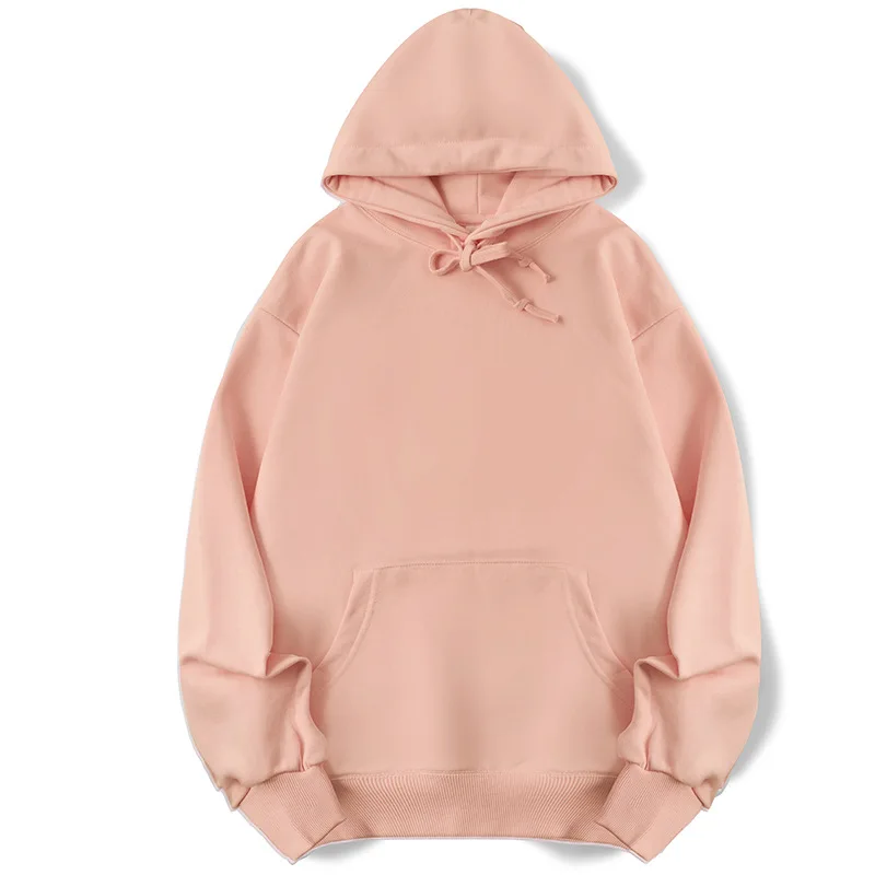 Donice 15 colors Mint Green Beige Cotton Blend 350gsm French Terry Unisex Pullover Blank Hoodies Heavyweight Oversized Hoodies