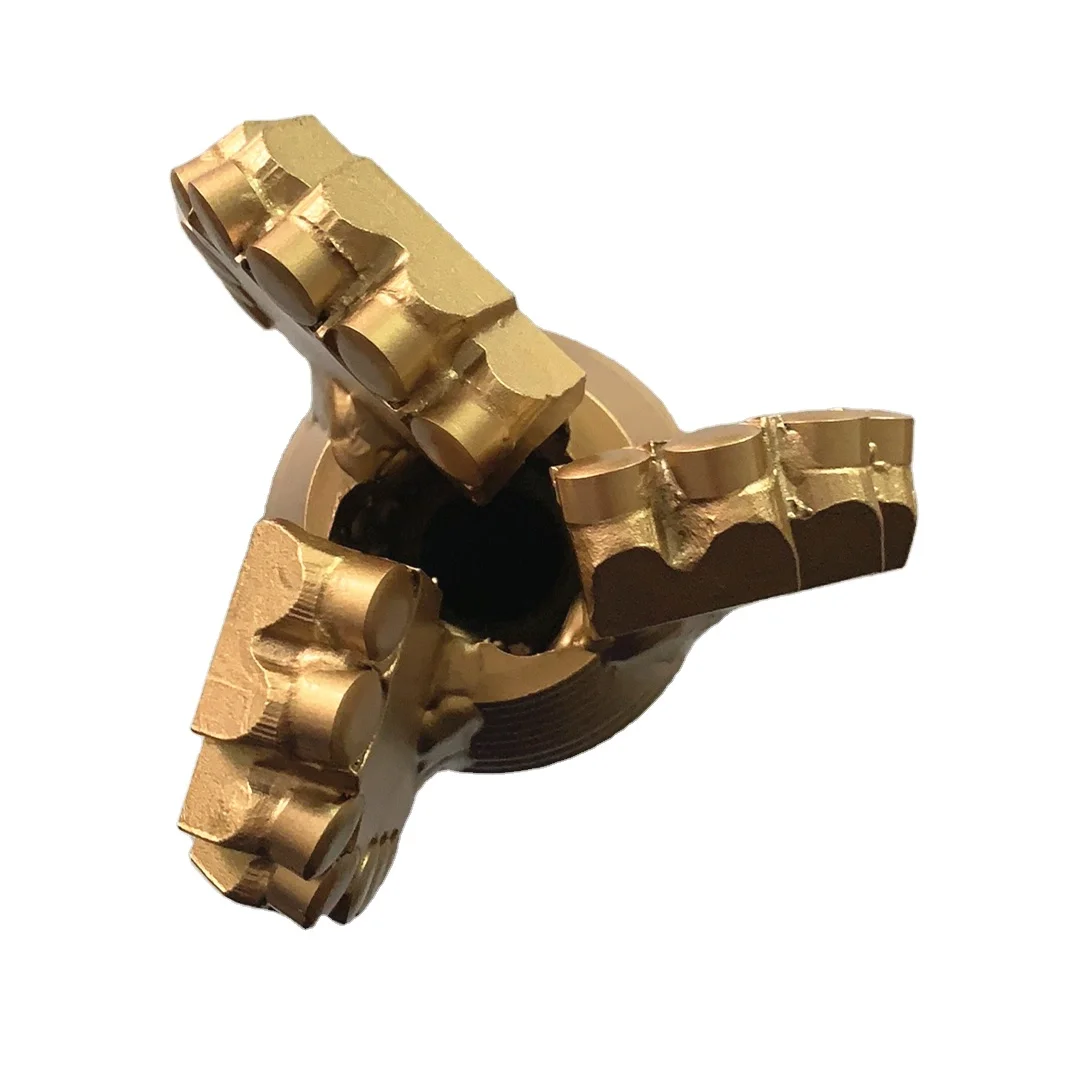 Sanmeul 3 Wings PDC Drill Bit Drag Bit for Mining and Dillling