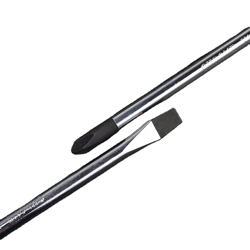 Horn taiwan promotional double end adjustable Mirror Surface Phosphated Black Tip harden Screwdriver Blade