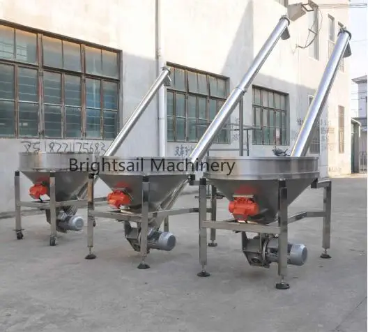 brightsail automatic screw feeder machine feed screw conveyor powder feeder conveyor