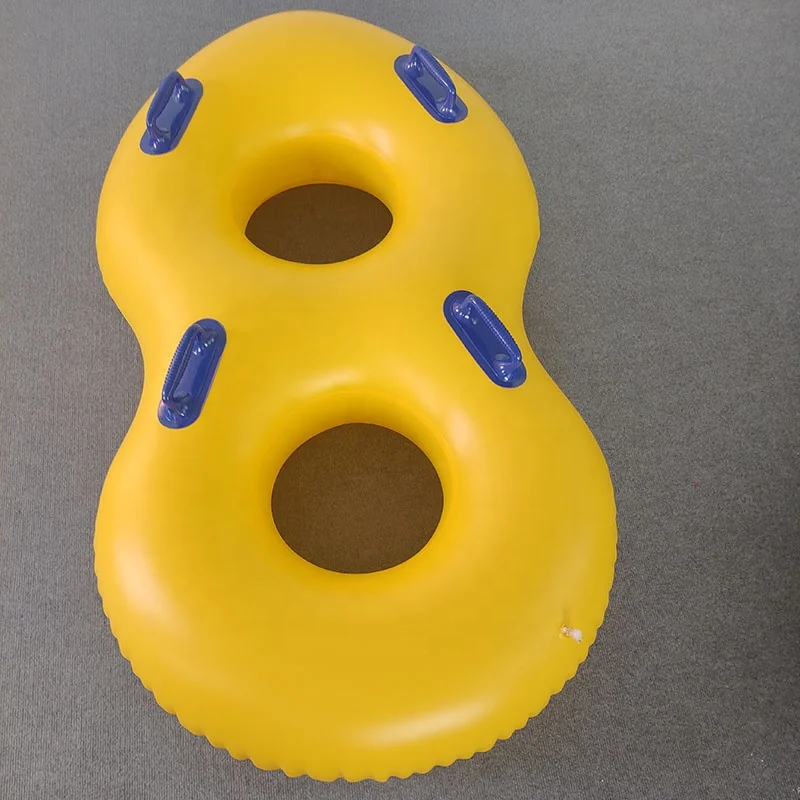 Double person pool float tube
