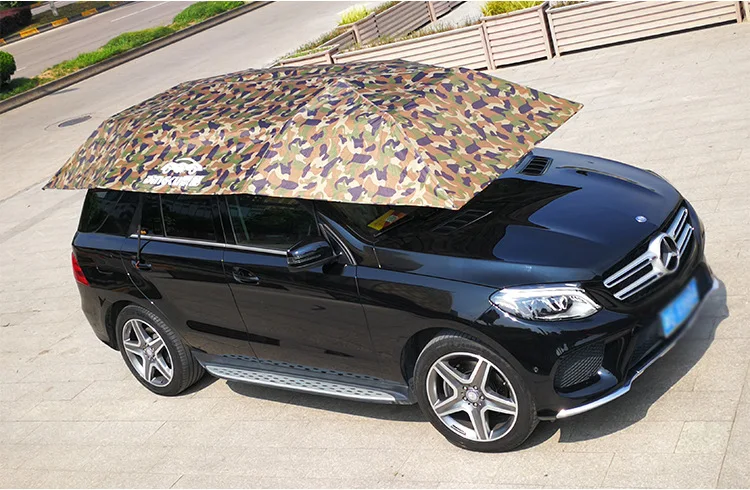4.2m 4.6m remote control car cover tent/sunshade automatic