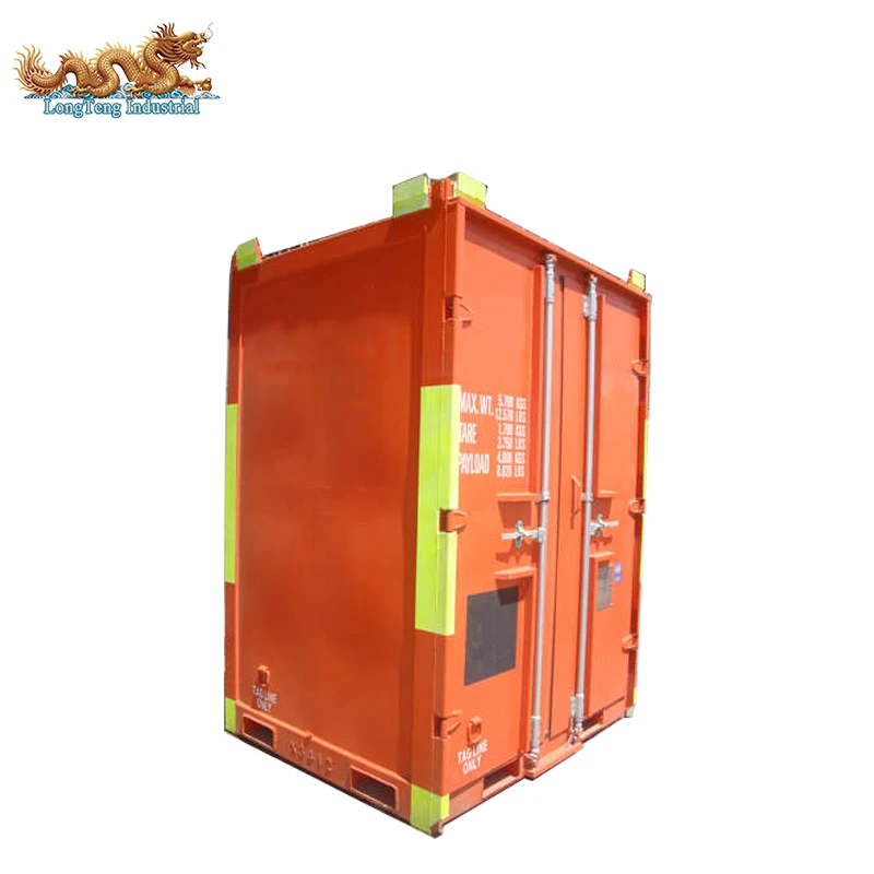 LR Сертифицированный мини сухой контейнер 5 футов DNV морской контейнер