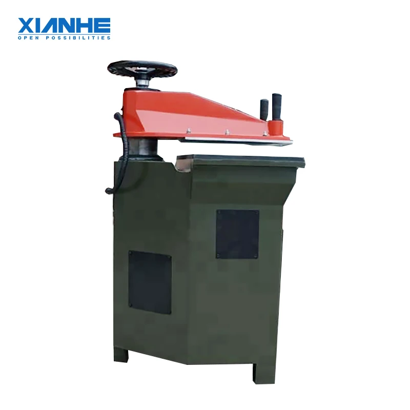 Xianhe 12T hydraulic swing arm leather die cutting machine for wool