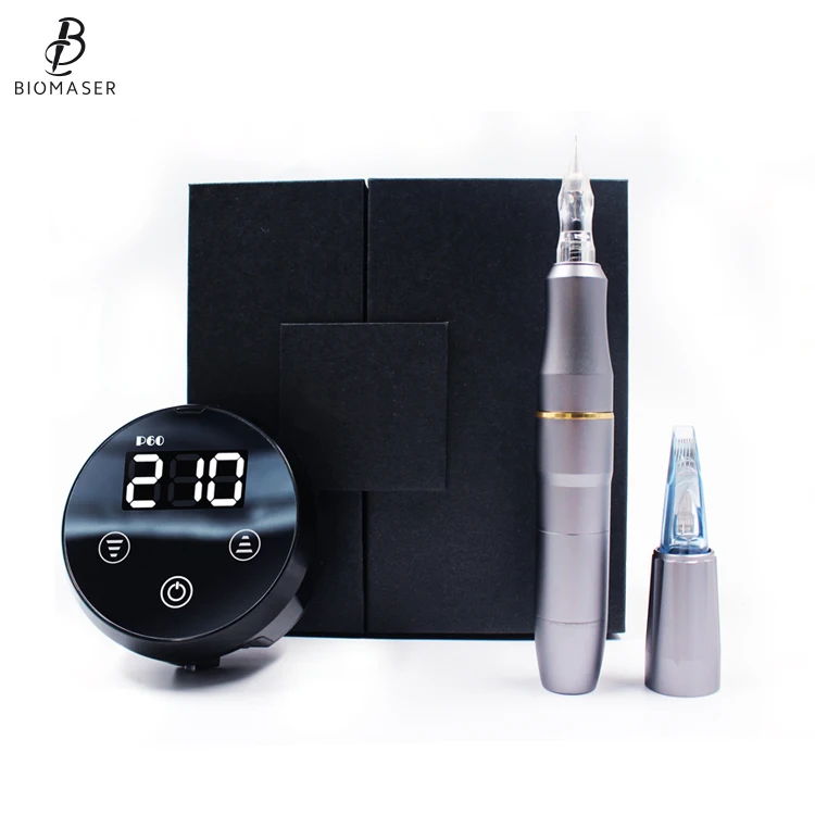 Professional Biomaser rechargeable Permanent makeup device manufacturer portable permanent makeup eyebrow tattoo machine kit